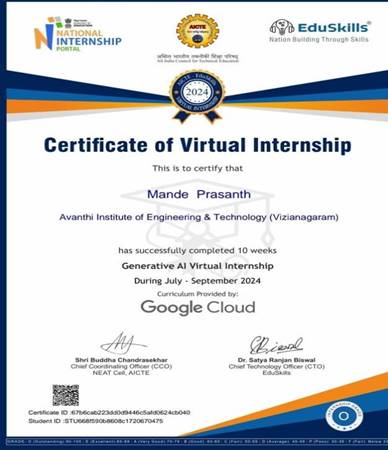 III Year Cohort 9 Certificate