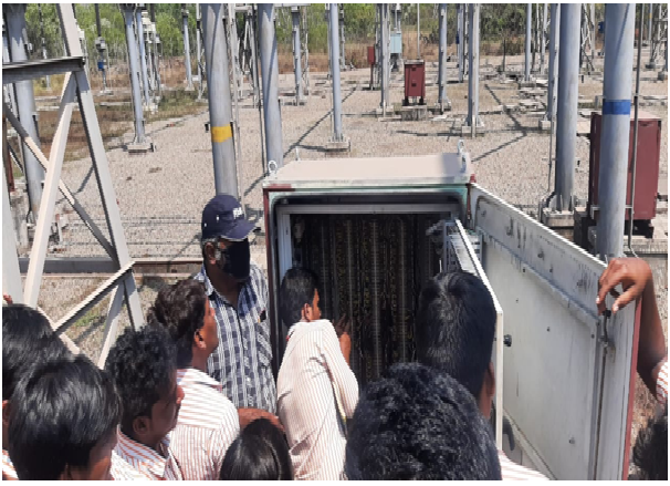 TL&SS Kalapaka Parvada Substation Visit - III EEE