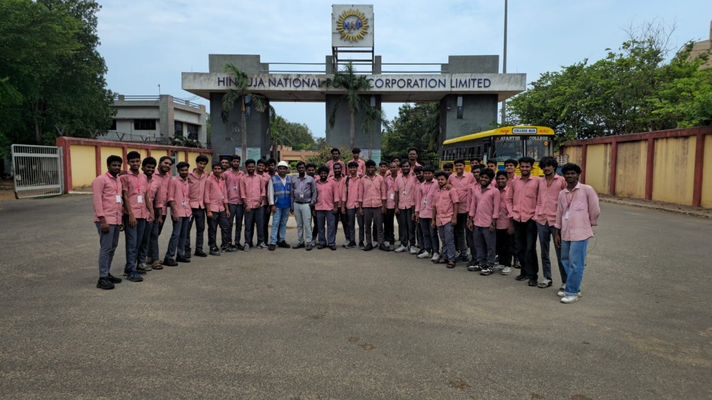Industrial visit on Hinduja National Power Plant Corporation Limited (HNPCL)