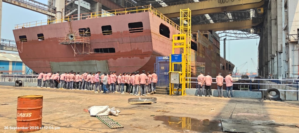 Hindustan Shipyard Limited Industrial Visit